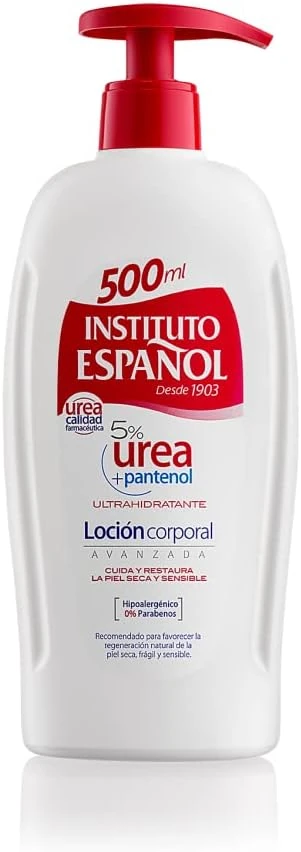 Locion Hidratante Urea Pantenol Instituto Espanol Dosificador 500ML